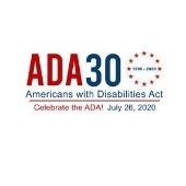 logo of Americans with Disabilities Act 30th Anniversary