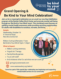 2024 Grand Opening Be Kind Flyer