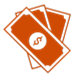 Paper Dollars Graphic