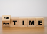 Full and part time spelled out