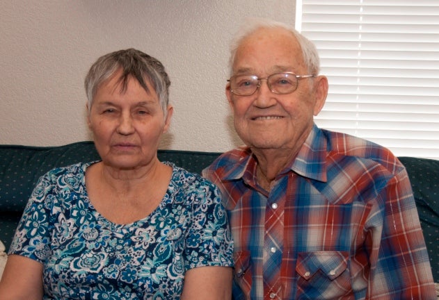 Easter Seals North Texas respite care client Joe and Muriel