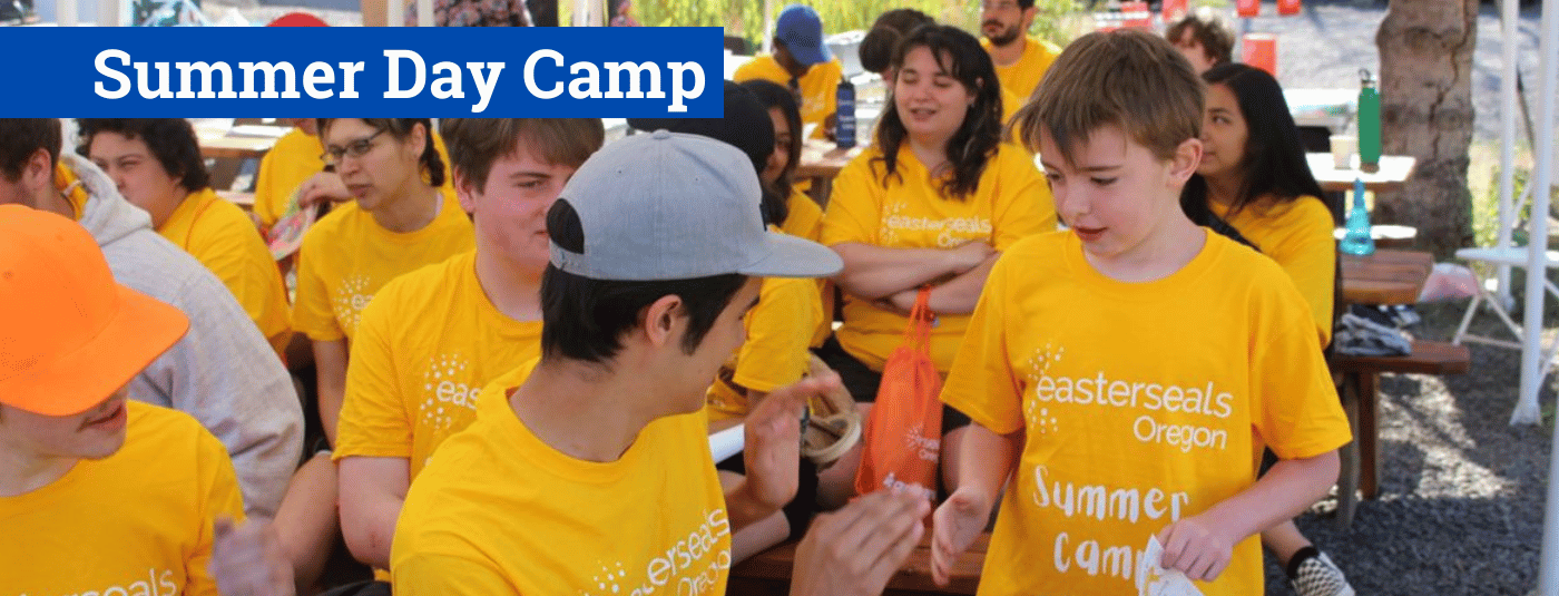 Kids at summer day camp