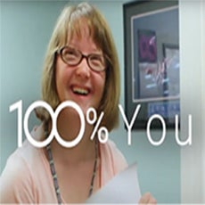 Be 100% you and celebrate 100 years with Easterseals