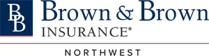 Logo for Brown and Brown Insurance. Text reads "Brown & Brown Insurance - Northwest"
