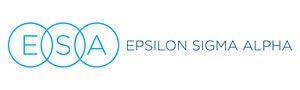 Epsilon Sigma Alha Logo - blue text on white background reads "ESA Epsilon Sigma Alpha," with a blue circle around each letter in the acronym "ESA" 