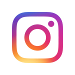 retro looking camera image, Instagram logo