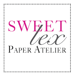 Logo that is the words: Sweet Lex Paper Altier