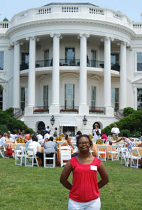 Marti visits the White House