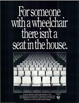 ADA 1990 poster movie theater