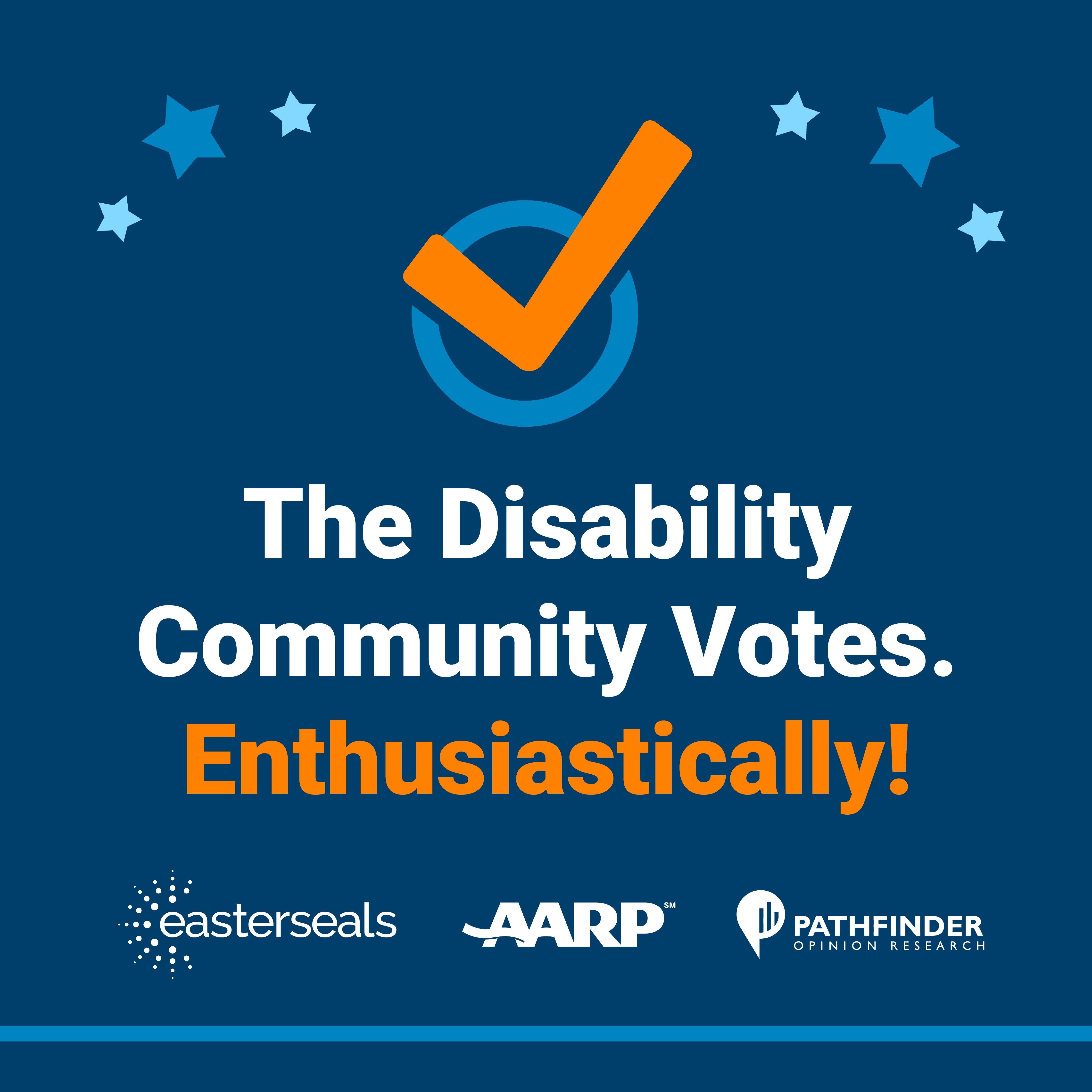 The Disability Community Votes Enthusiastically 