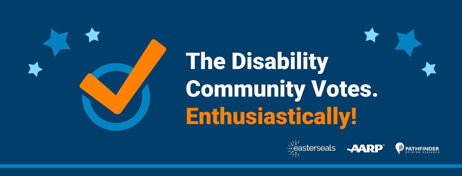 The Disability Community – 30 million Strong – Votes enthusiastically! 