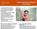 Autism fact sheet thumbnail