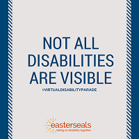 not all disabilities are visible