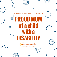 proud mom of a child with a disability
