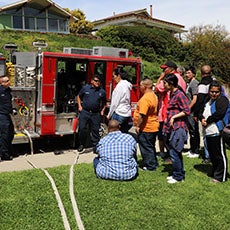 Adult Day Services San Pedro Firestation visit