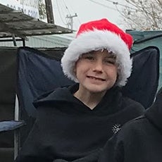 Autism Graduate Ethan at the Yucaipa Christmas Parade