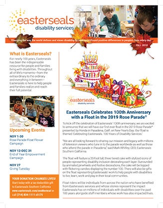 2018 Fall Newsletter