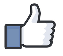 Facebook Thumbs Up Graphic