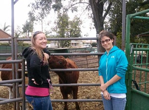 Coach Jennifer (L) and Nicole (R).