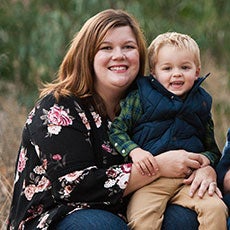 Spotlight_Gavin and his Mom Maggie