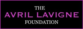 The Avril Lavigne Foundation logo in black and hot pink