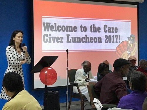 Caregiver luncheon 1