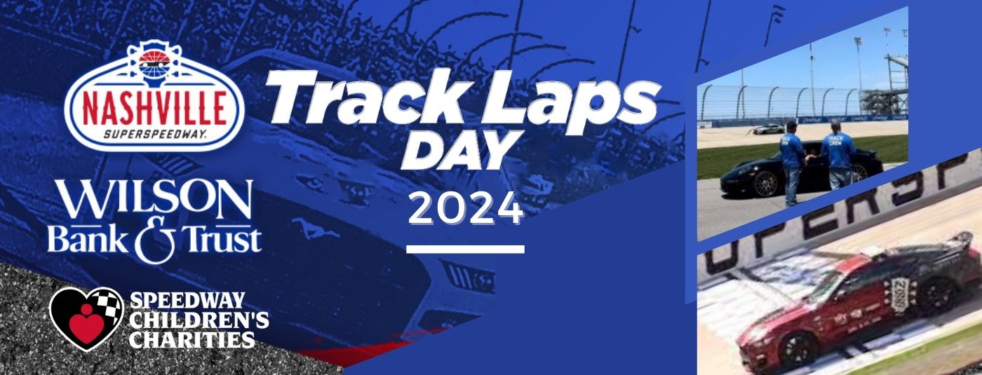 Track Laps Day Banner background