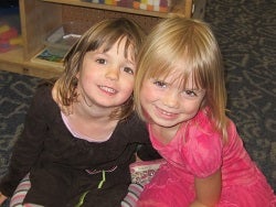 Two Pre-K Girls at Angle Lake