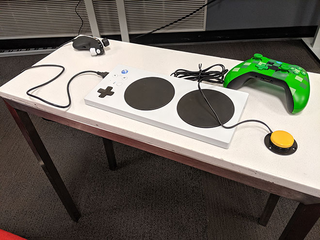 Xbox Adaptive Controller at the Microsoft Ability Summit