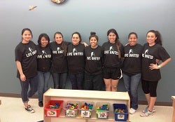 Sigma Lambda Gamma National Sorority Volunteers