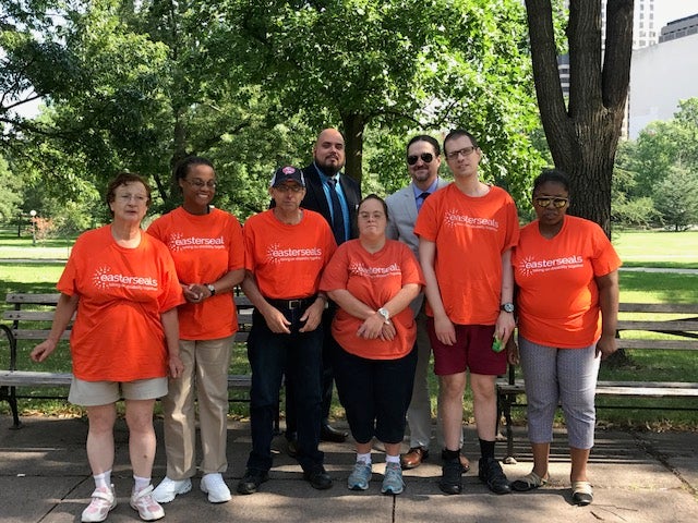 Easterseals rally in Hartford