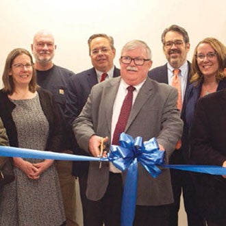 Celebrating the ribbon cutting of our Employment and Community Services