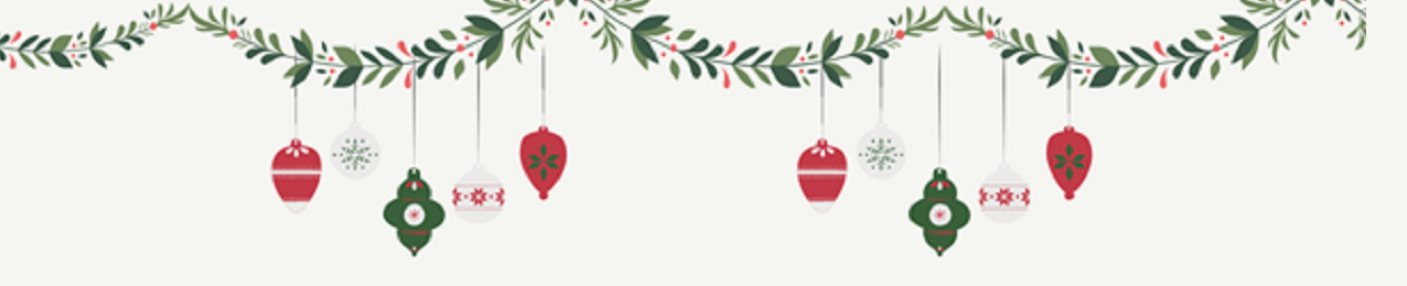 Holiday Ornament Banner