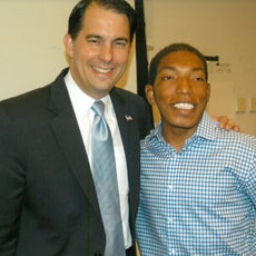 Gov. Walker and Sidney