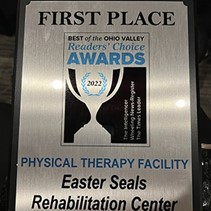 Plaque First Place Physical Therapy Facility